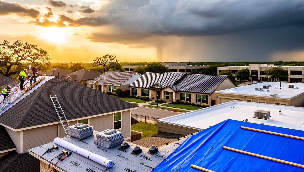 Cedar park roof contractor