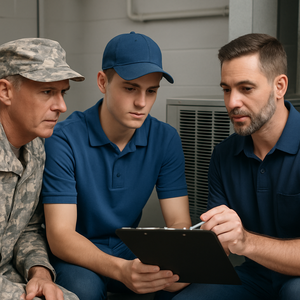 HVAC course for veteran children 4